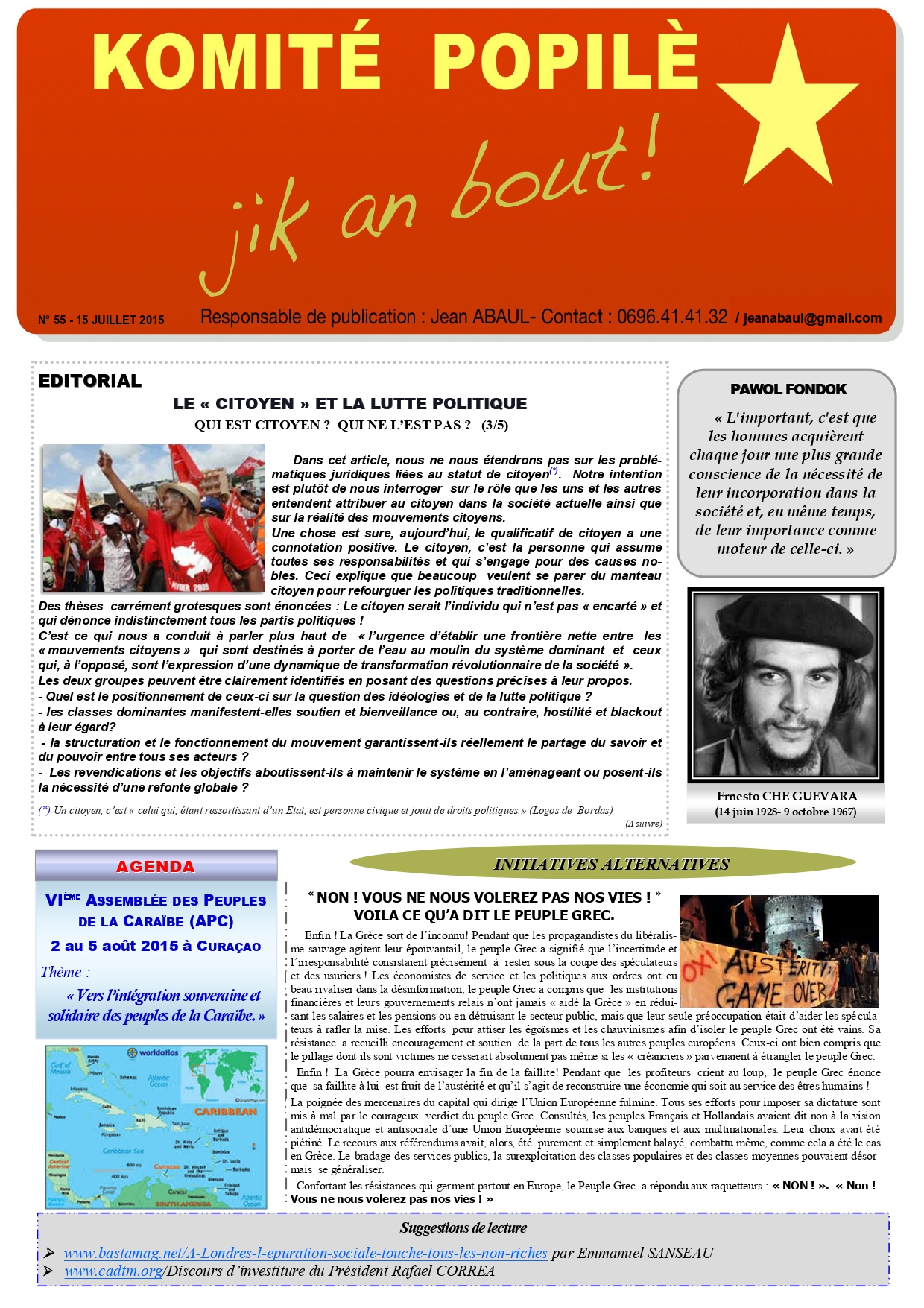 Journal Jik An Bout N°55