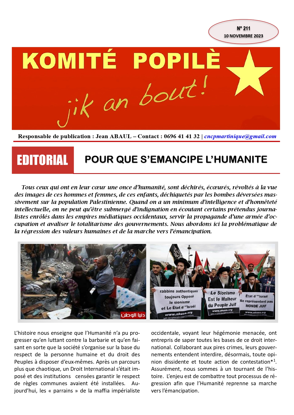 Journal Jik An Bout N°211