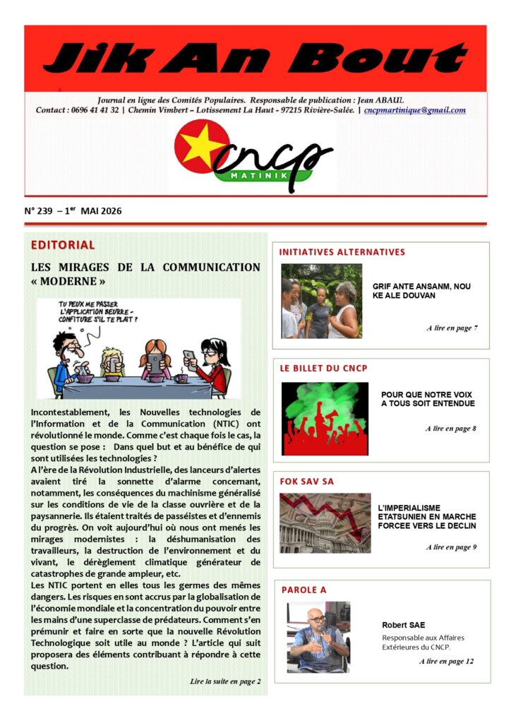 Journal Jik An Bout N°239